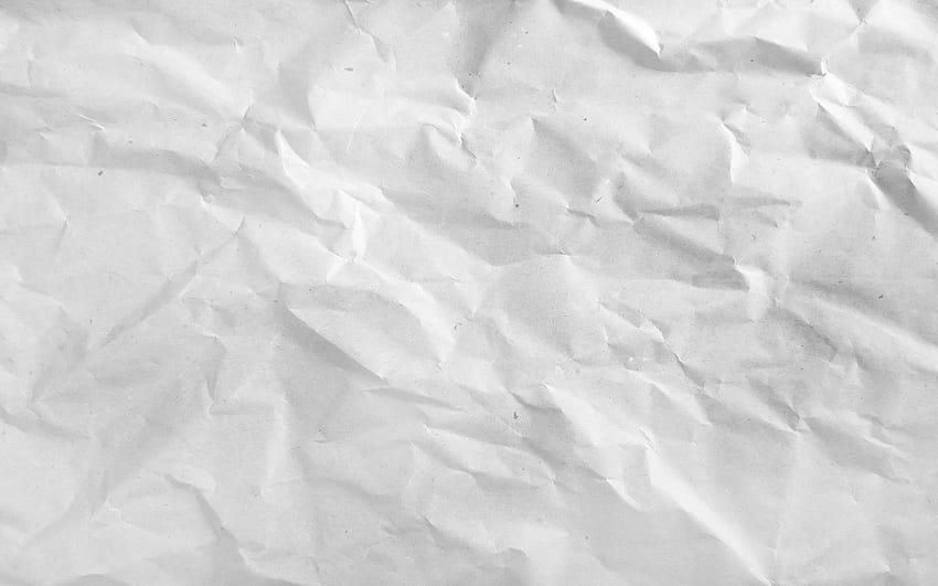tekstur kertas kusut, latar belakang kertas kusut putih, tekstur kertas, kertas putih, kertas kusut dengan resolusi . Kualitas Tinggi, Kertas Hancur Wallpaper HD