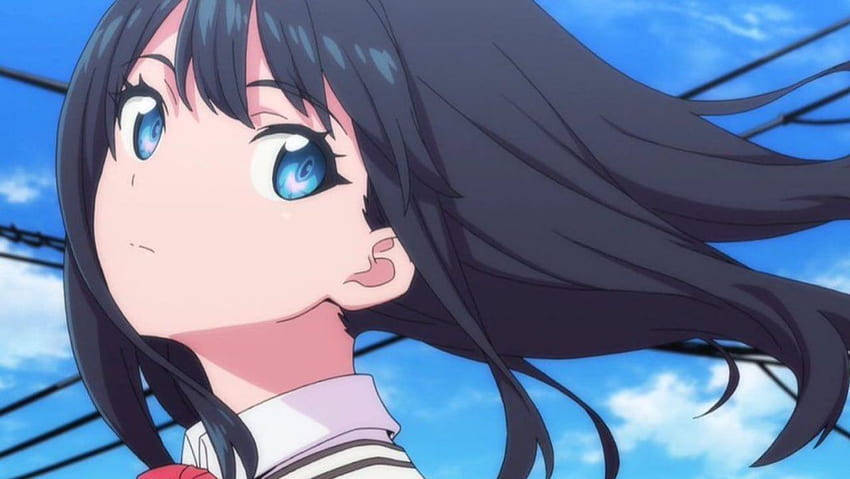 SSSS.Gridman Hayranları Anime'nin En Yeni En İyi Kızı Takarada Rikka'ya Aşık HD duvar kağıdı