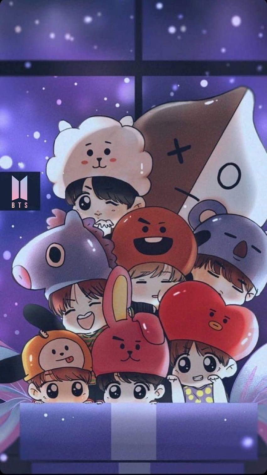 BT21 Wallpaper  BT21 Stickers  Cute Wallpaper for iOS and Android  BT21  Aesthetic  Cute cartoon wallpapers Cute wallpapers Cartoon wallpaper