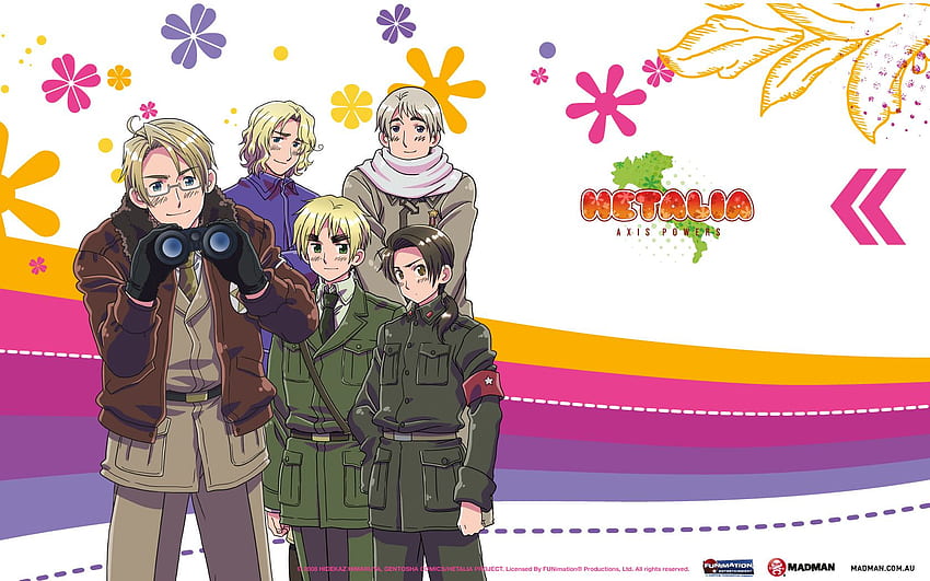 Allied Forces - Axis Powers: Hetalia - Anime Board HD wallpaper