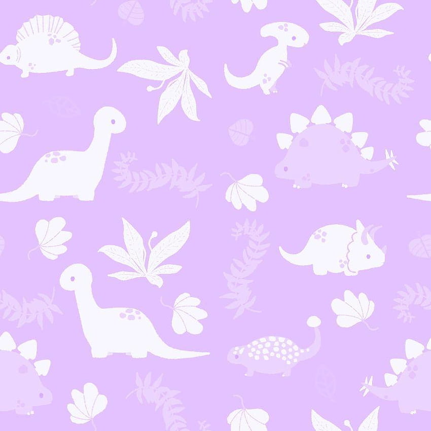 Aesthetic Pink Dino, Cute Pink Dinosaur HD phone wallpaper