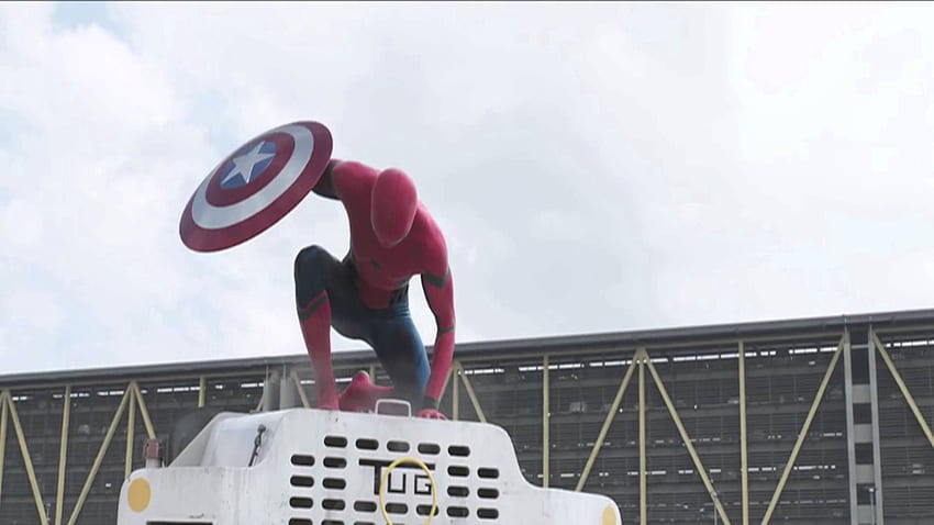 First Official Spiderman Scene Captain America Civil War 2016 Leaked, Spider-Man  Civil War HD wallpaper | Pxfuel