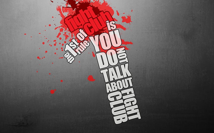 rules quotes fight club High Quality , High Definition HD wallpaper