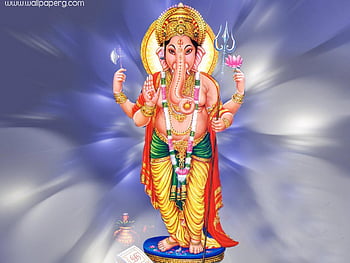 Vinayagar For Mobile - Lord Ganesha Standing HD wallpaper | Pxfuel