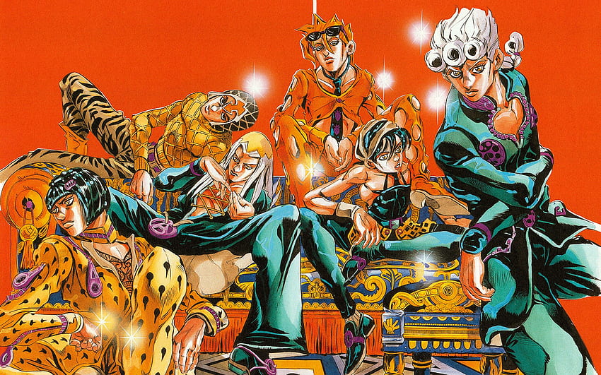 Jojo Golden Wind ศิลปะโจโจ้ วอลล์เปเปอร์ HD