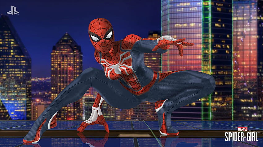 ArtStation Marvel Spider Girl Spider Man PS4 Version Suit HD wallpaper |  Pxfuel
