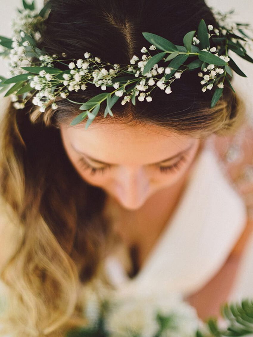 Dreamy Flower Bridal Crowns Perfect for Your Wedding HD phone wallpaper