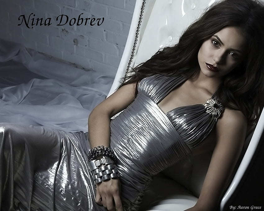 Nina Dobrev, model, classy, nina, dobrev, beauty, stunning HD wallpaper