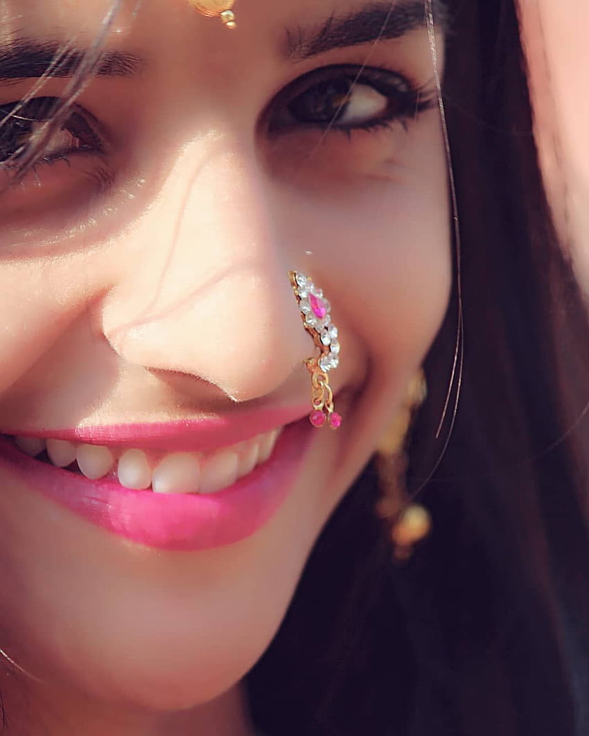 Indische schöne nette Mädchen schließen oben, schönes Mädchen-Gesicht HD-Handy-Hintergrundbild