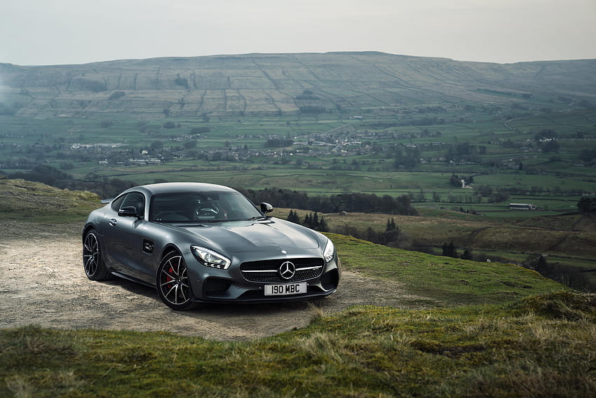 Cars, Grey, Side View, Amg, Mercedes, Gt S HD wallpaper