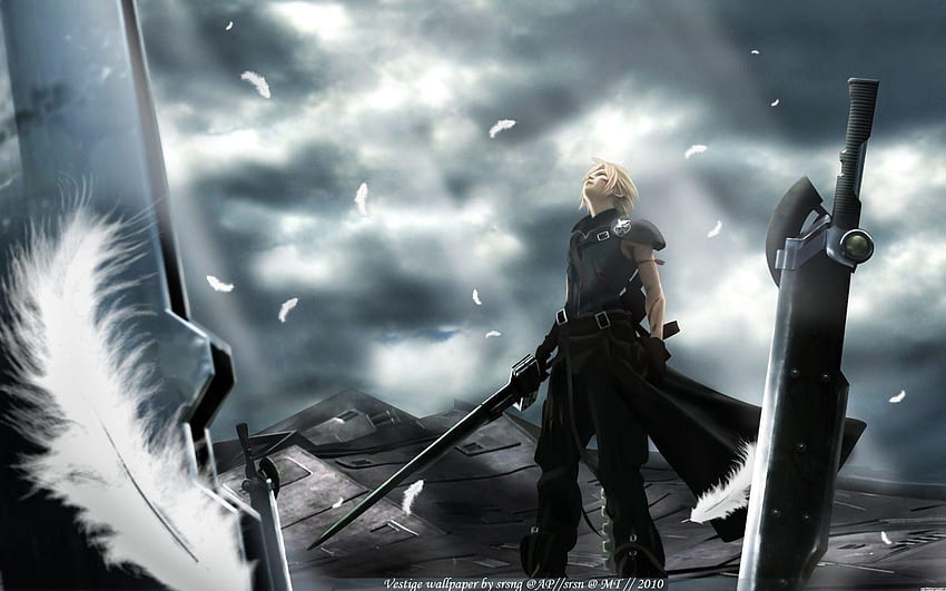 Cloud Strife, Cloud gegen Sephiroth HD-Hintergrundbild