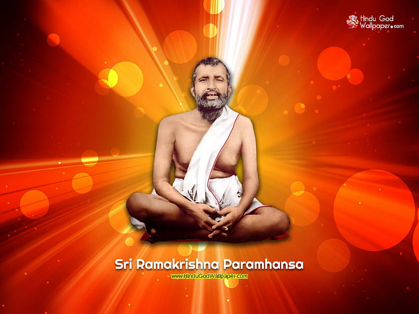 Ramakrishna Paramahamsa & , Sri Ramakrishna HD-Hintergrundbild