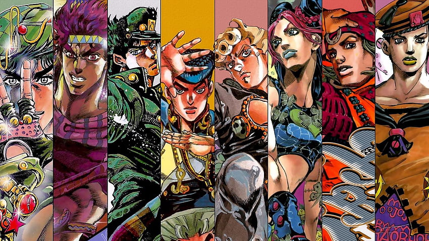 JoJos-Bizarre-Adventure, JoJos, Anime, Bizarre, Adventure HD wallpaper ...