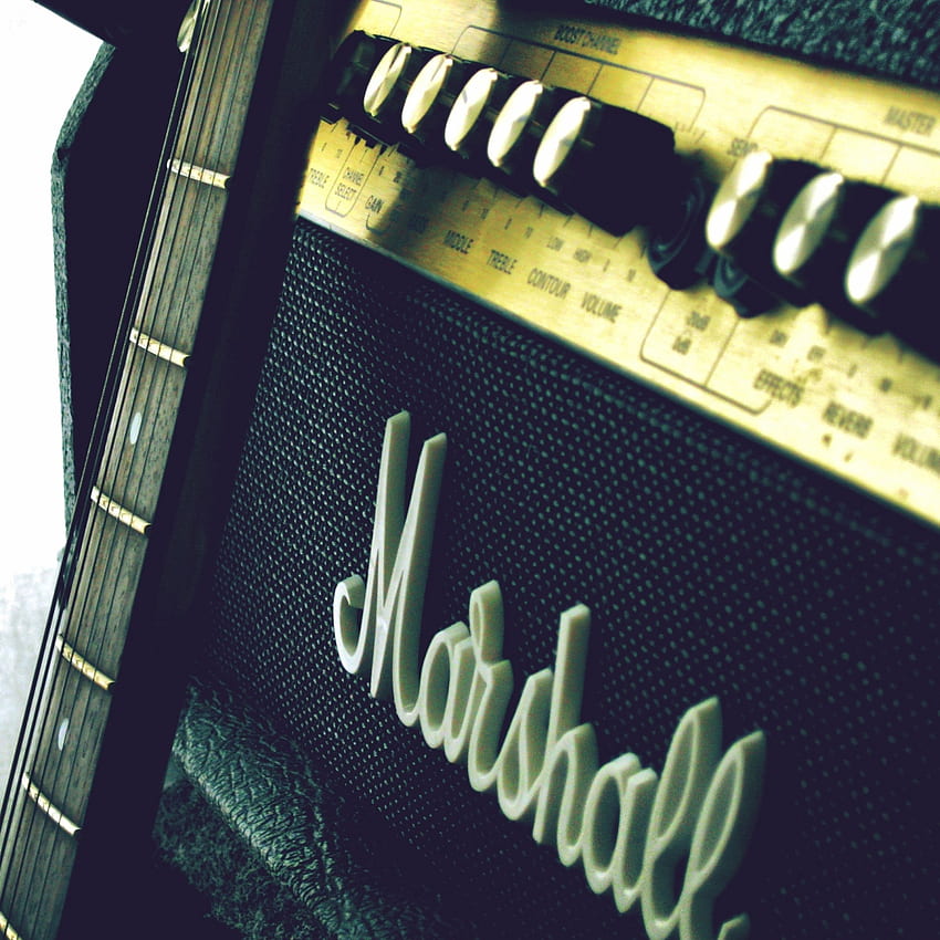marshall, amp, guitar HD phone wallpaper