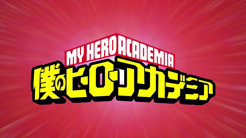 Animated - My Hero Academia Sign, My Hero Academia Logo HD wallpaper