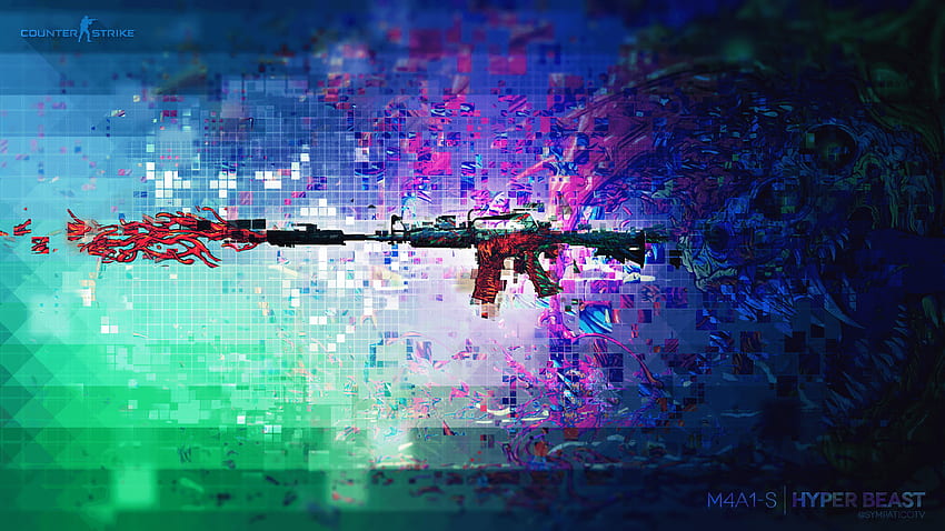 M4A1 S Hyperbeast. CS:GO And Background HD wallpaper | Pxfuel
