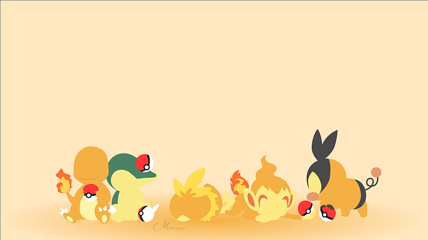 Torchic (Pokemon), Chimchar (Pokémon), Cyndaquil (Pokémon), Tepig (Pokémon), Charmander (Pokémon) PNG HD wallpaper