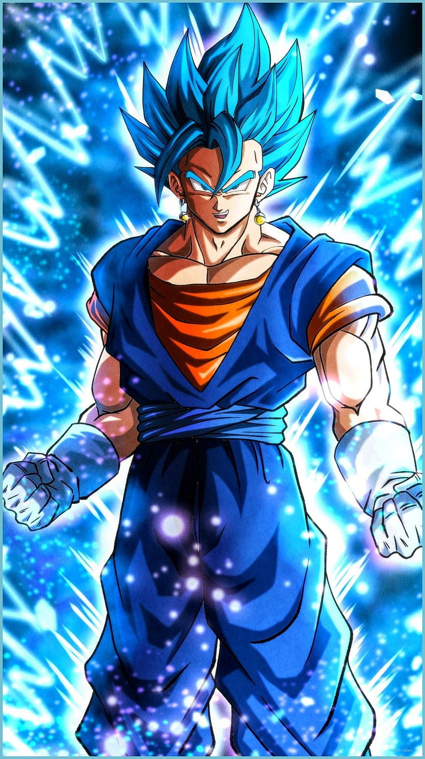 Vegito Blue Dragon Ball Super grafika, Anime Dragon Ball Super - Vegito Blue Tapeta na telefon HD