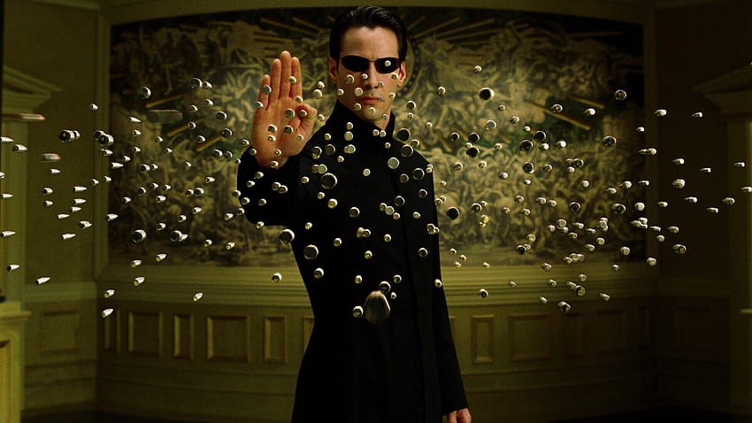Matrix 4 Keanu Reeves: O filme vai ser ótimo porque ele está cada vez melhor papel de parede HD