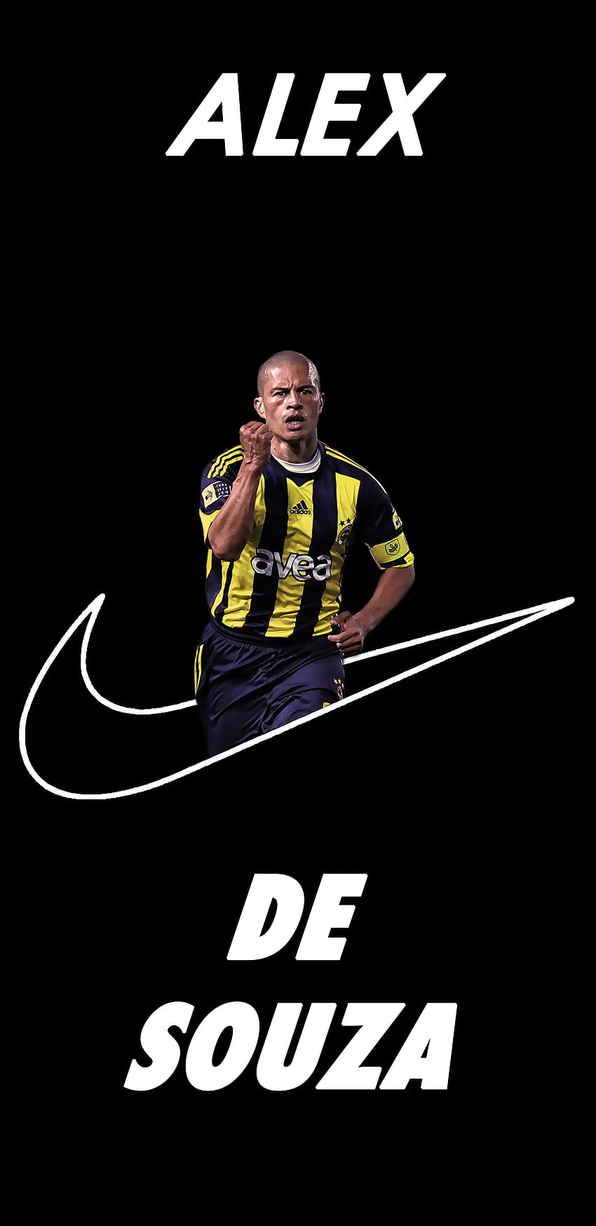 Alex Fenerbahce, fener, sports, nike, football, fb, sport HD phone wallpaper