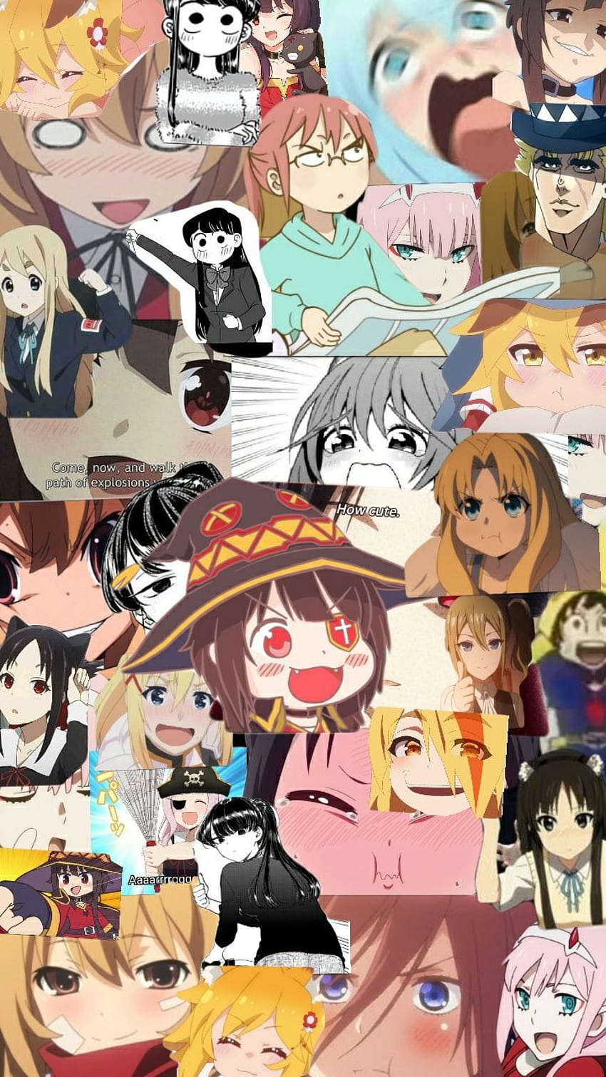 Anime memes Wallpaper Download  MOONAZ