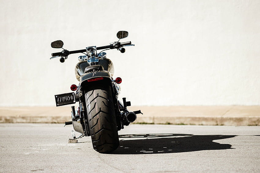 Harley Davidson Softail Breakout motorbike bike motorcycle HD wallpaper