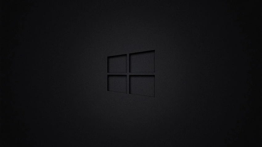 Windows 10 Ciemna rozdzielczość , , tło i czerń Tapeta HD