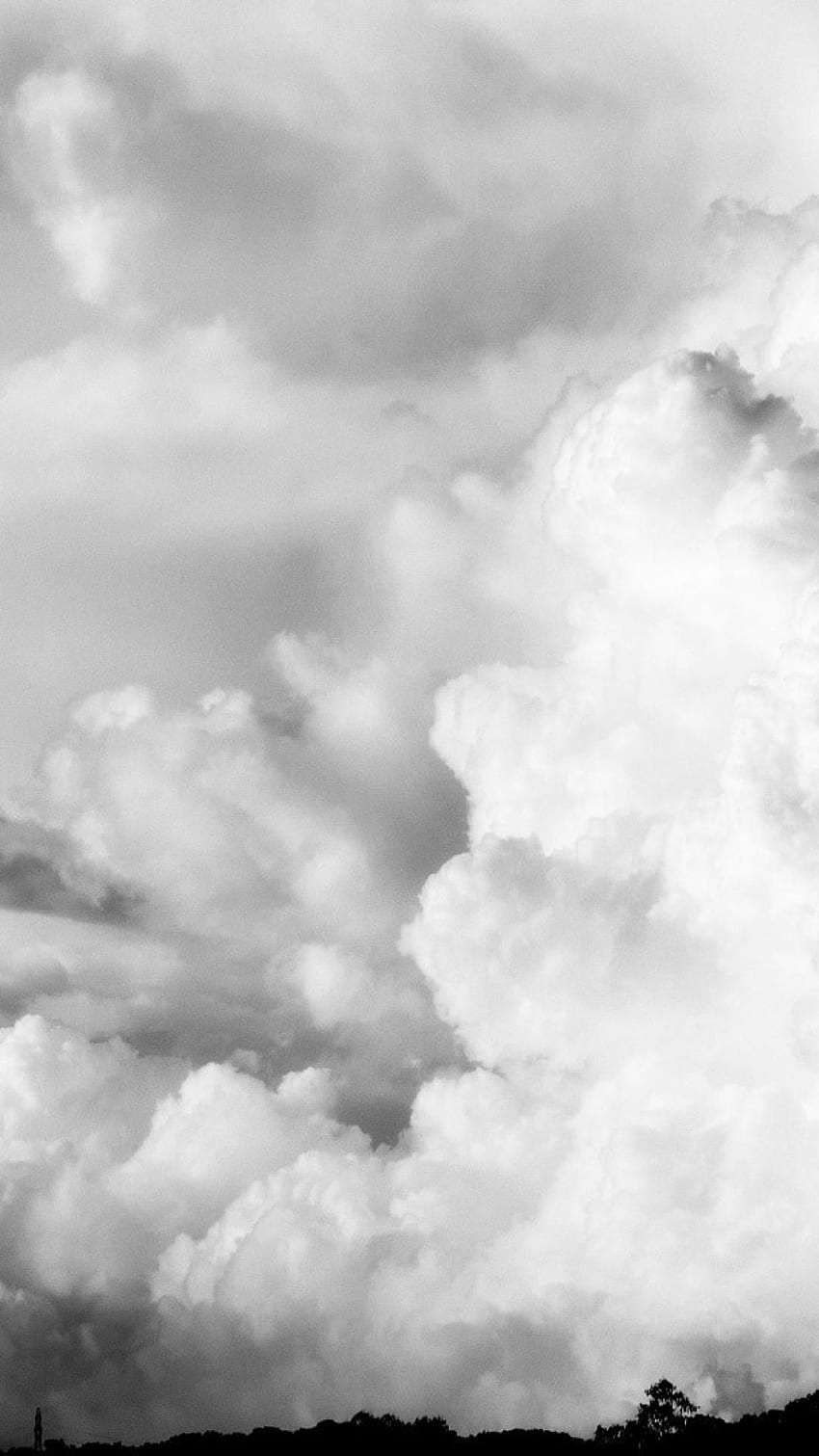 HD wallpaper cloud sky white clouds black and white cloud  sky  weather  Wallpaper Flare