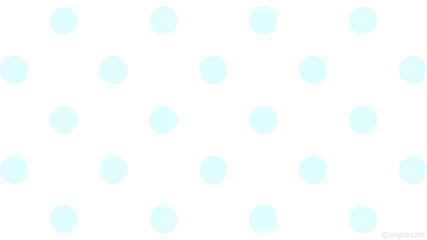 white polka dots blue spots light cyan HD wallpaper