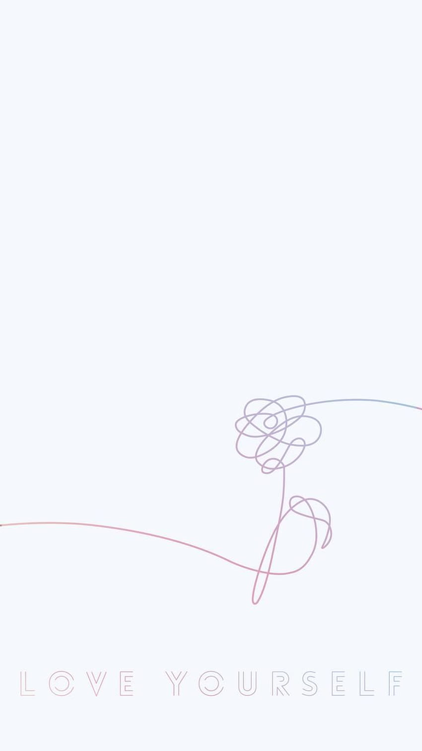 LOVE YOURSELF BTS . Bts , Outline art, Collage background HD phone wallpaper