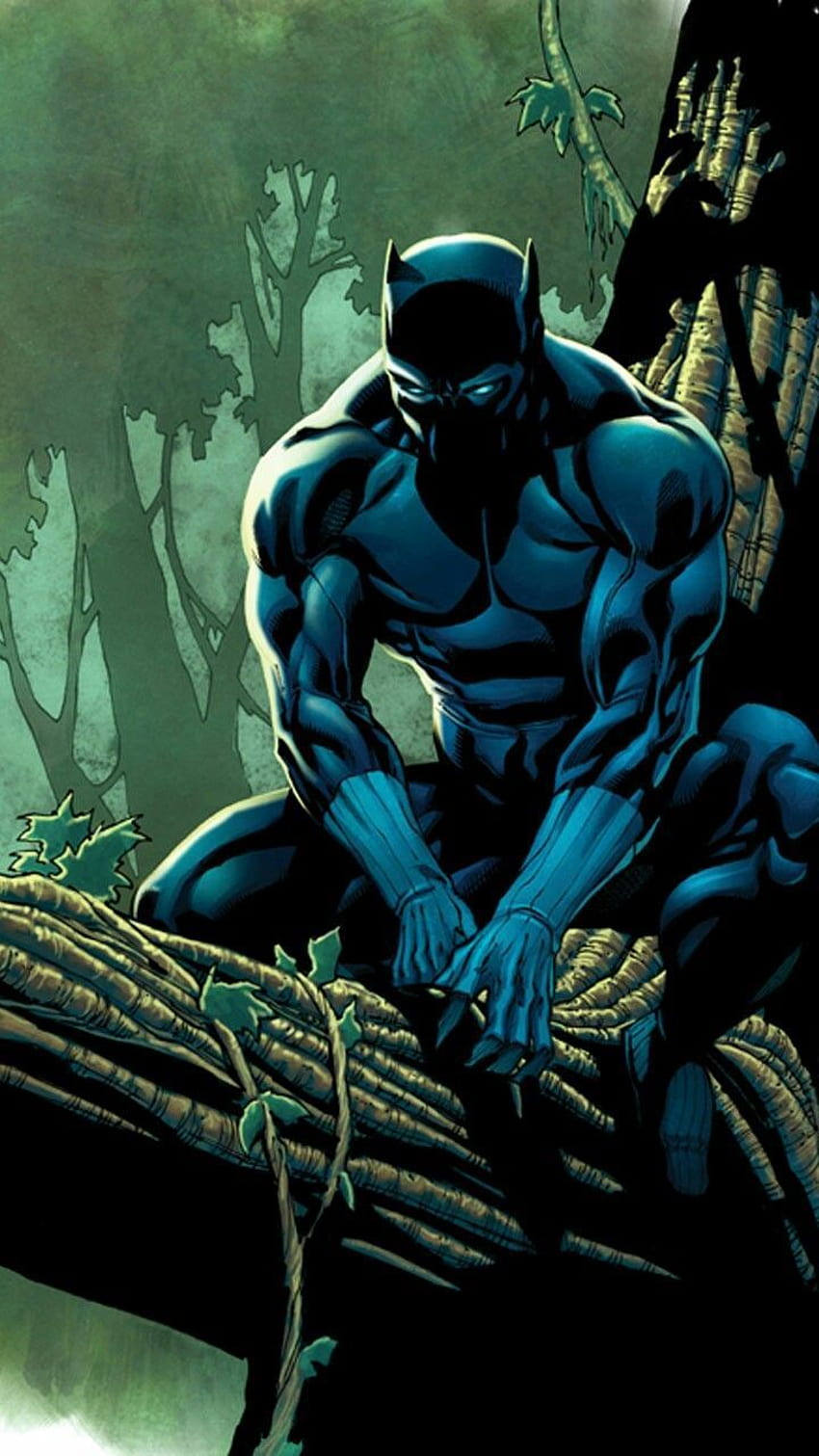 Black Panther Android 앱 Super Hero Apps - Black Panther Comic Book Art - & 배경 HD 전화 배경 화면