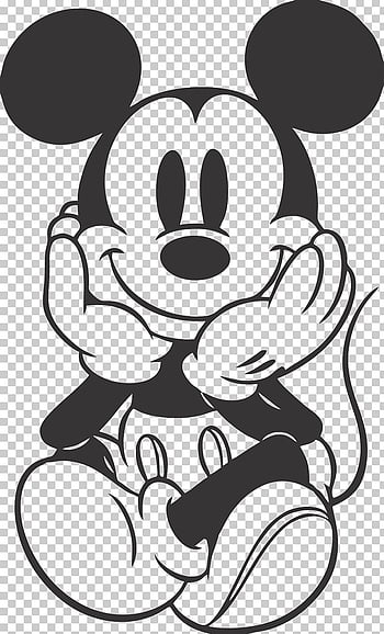 PRECE  102712 Mickey and Minnie Sketch wallpaper