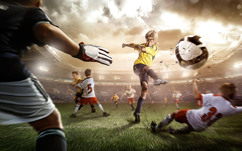 Sport Football, Kids Sport HD wallpaper
