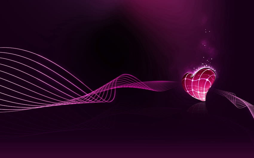 Abstract, Pink, Waves, Lines, Grid, Heart HD wallpaper | Pxfuel