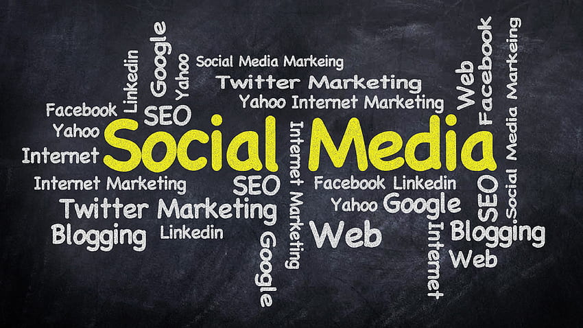 Bannière de typographie marketing des médias sociaux U Cool - Marketing numérique, marketing Internet Fond d'écran HD