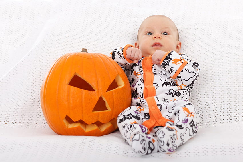 Adorable, baby, boy, child, costume, Baby Halloween HD wallpaper
