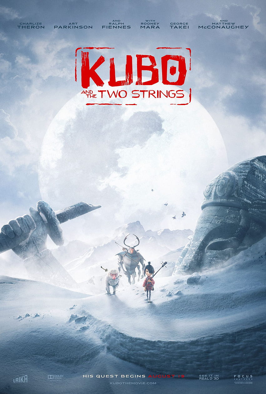 Kubo and the Two Strings (2016) HD phone wallpaper