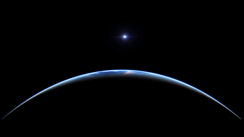 Earth At Night View จากอวกาศ (3840×2160) วอลล์เปเปอร์ HD