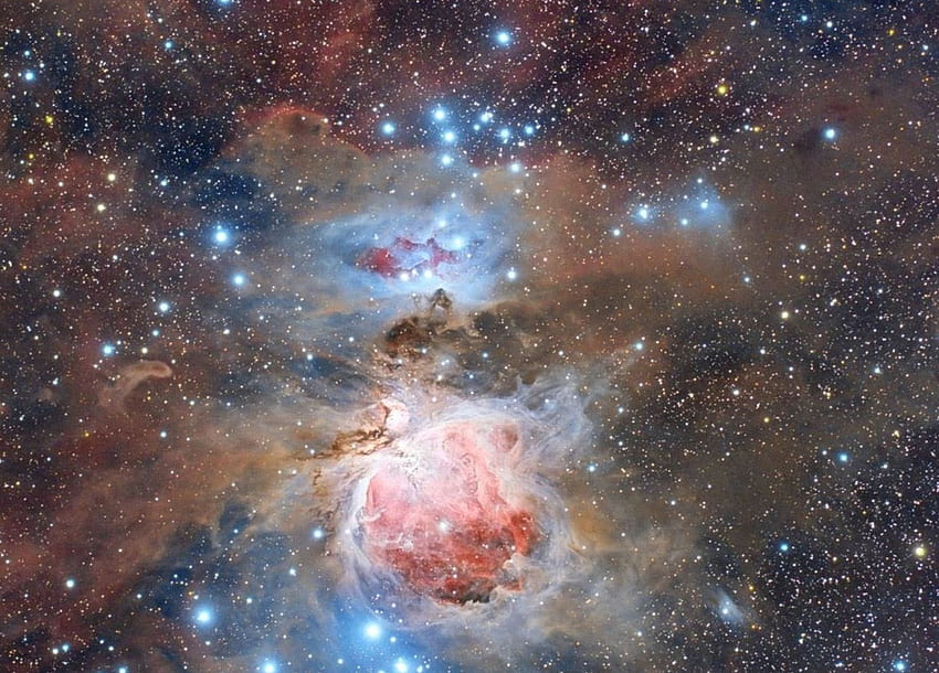 Staub des Orionnebels, Nebel, Galaxie, Spaß, Weltraum, cool, Sterne HD-Hintergrundbild