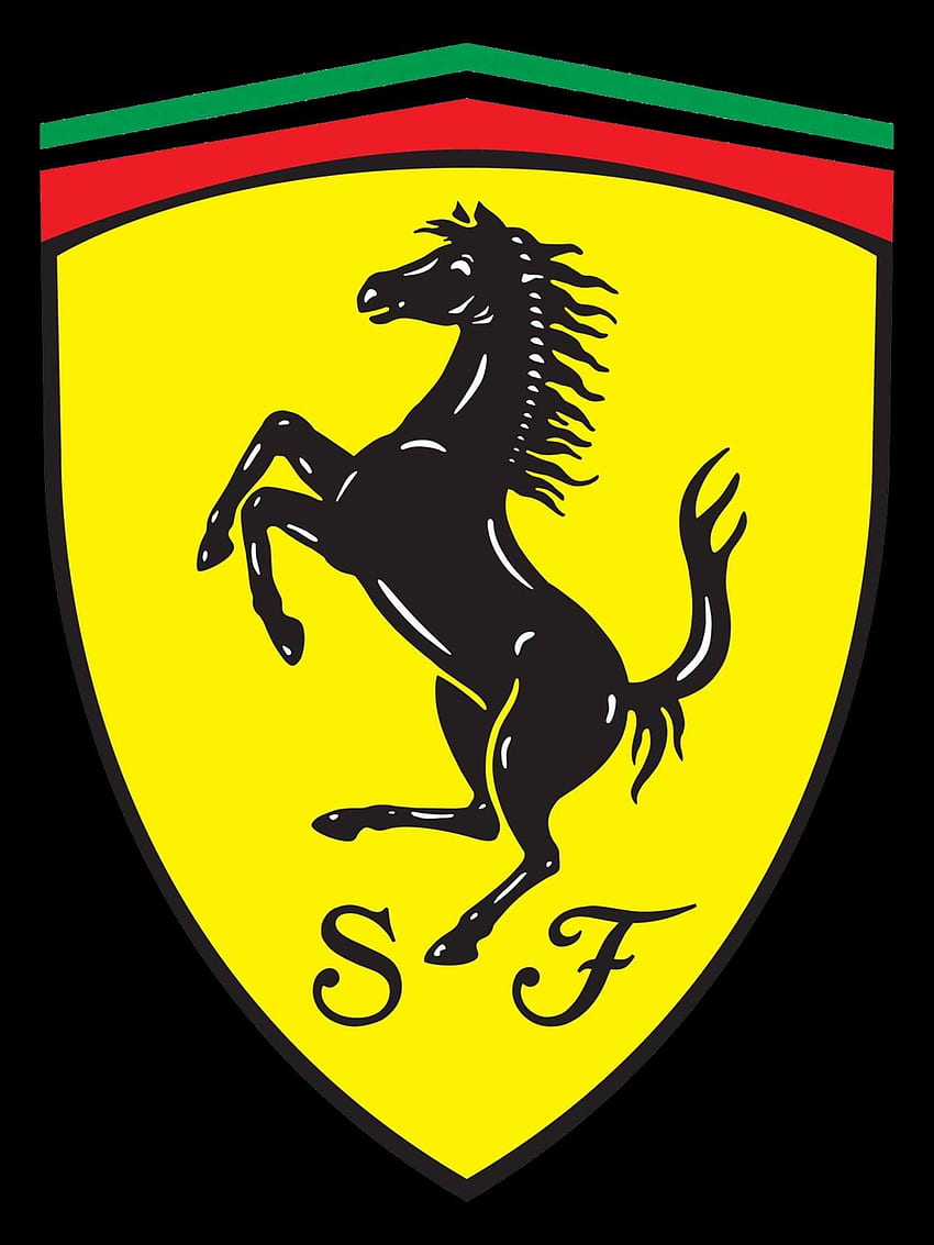 Значка на Ferrari, лого на Ferrari HD тапет за телефон
