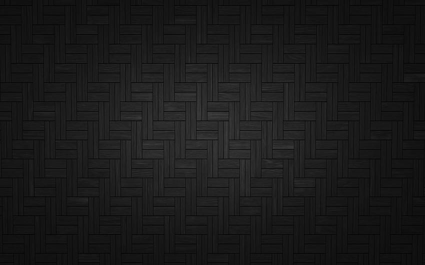Black, Black Pattern HD wallpaper