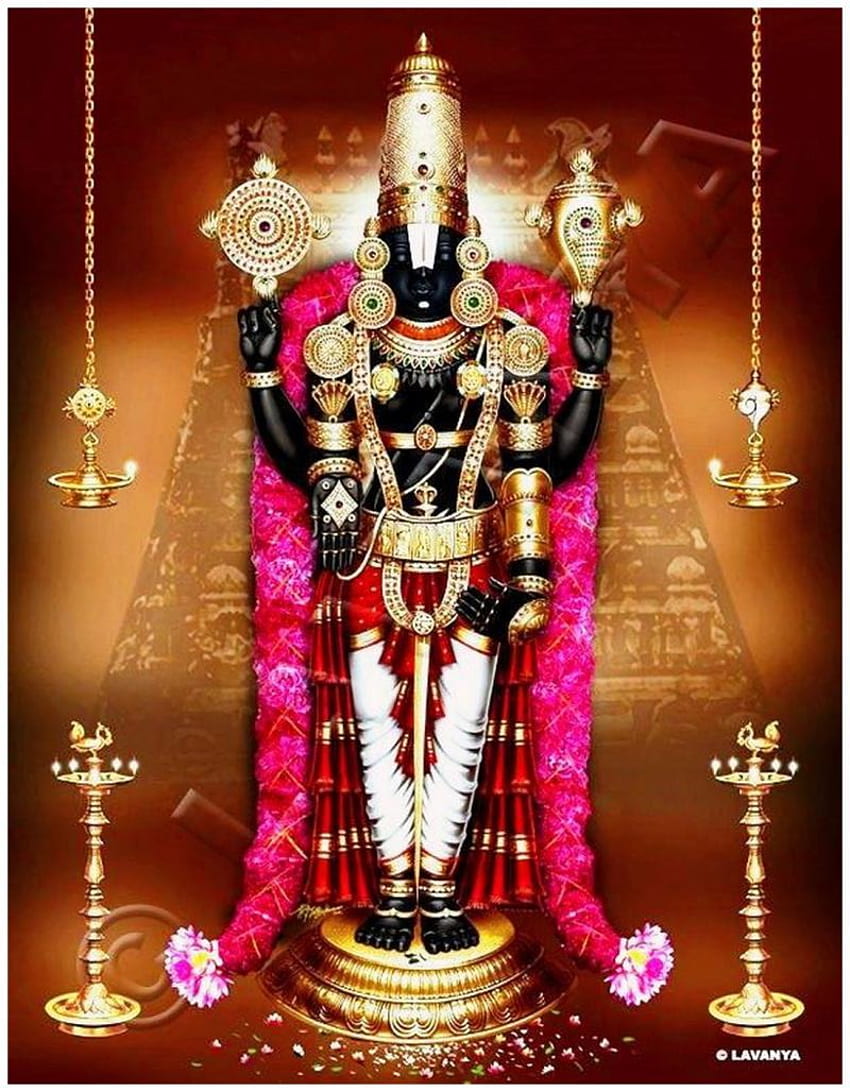 Seigneur Venkateswara, Dieu Balaji Fond d'écran de téléphone HD