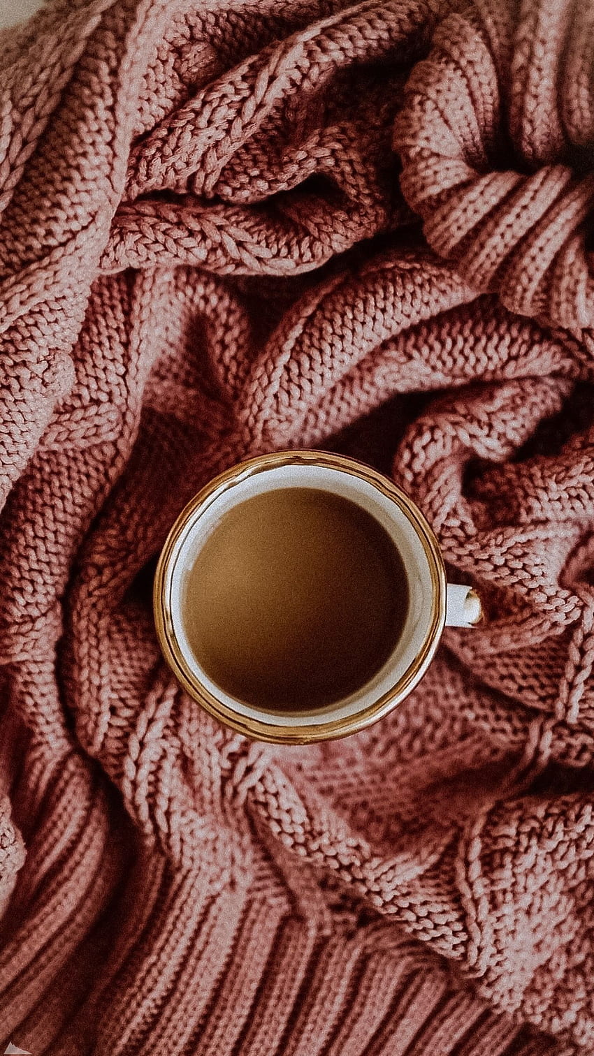 Coffee and Sweater. Autumn cozy, Autumn aesthetic, Fall HD phone wallpaper