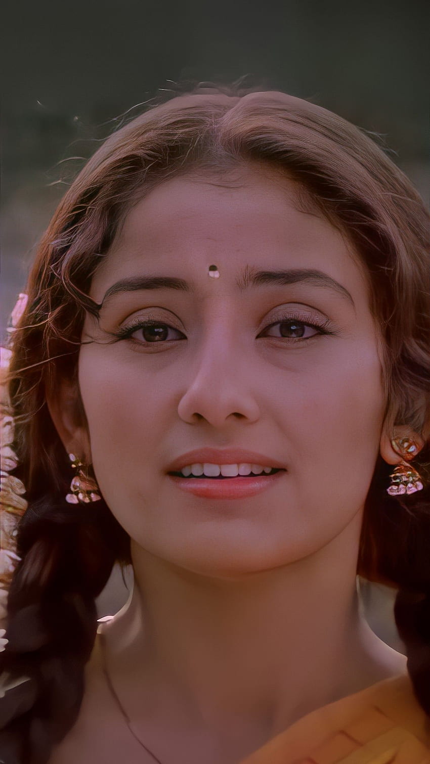 Manisha Koirala, attrice di Bollywood Sfondo del telefono HD