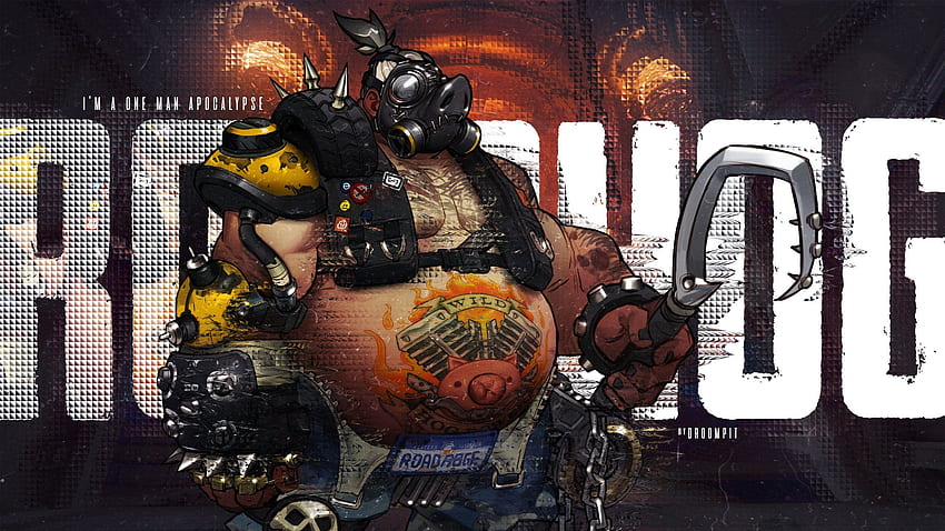 Roadhog (Overwatch), Overwatch / and Mobile HD wallpaper