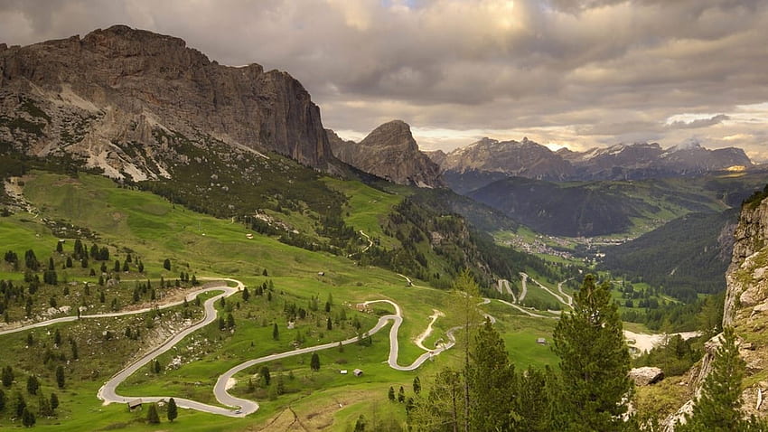 Alps Driving Holiday - สำรวจเทือกเขาแอลป์และเทือกเขาแอลป์, เส้นทางภูเขา วอลล์เปเปอร์ HD