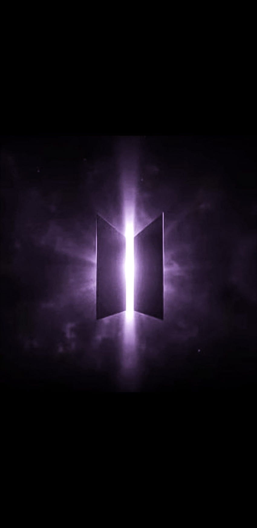 BTS logo purple. Bts , Bts spring day HD phone wallpaper | Pxfuel