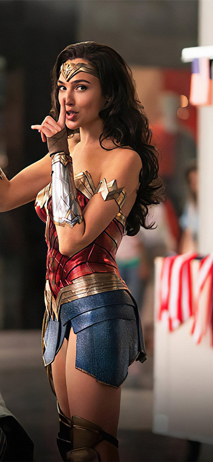Най-добрият Gal Gadot iPhone 11, Wonder Woman Gal Gadot HD тапет за телефон