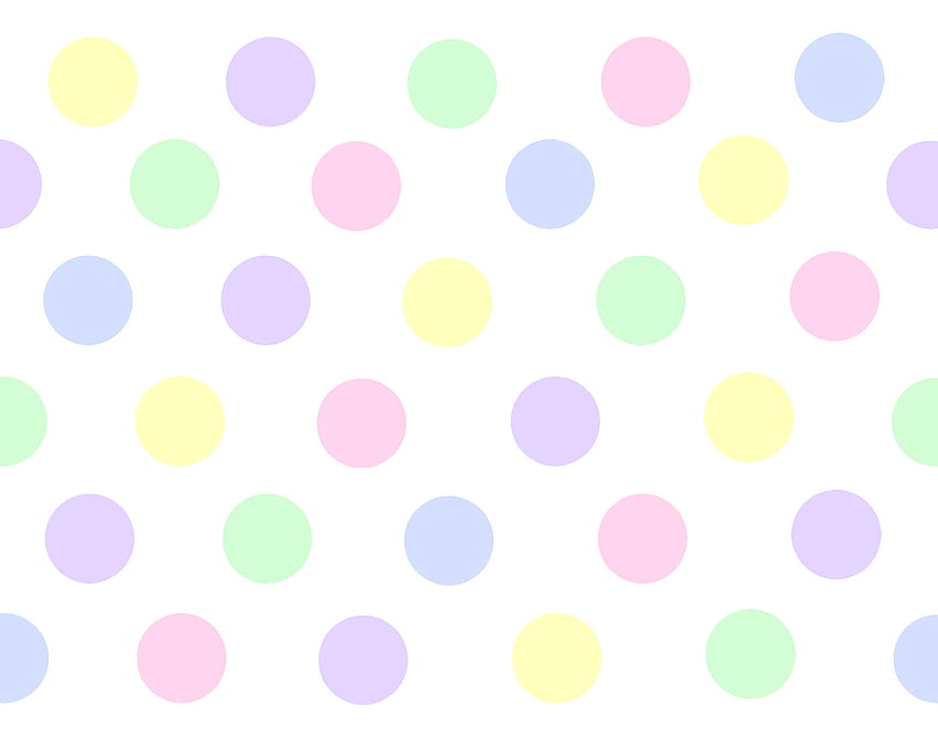 Black Base with Pastel Polka Dots - wide 4