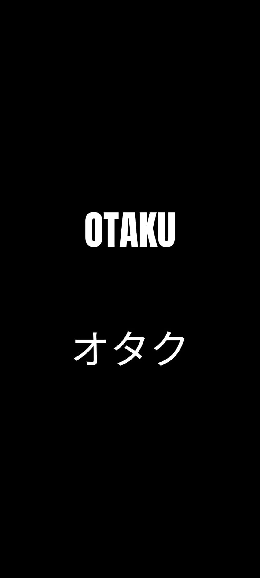 Otaku, Weeb, Japonês Papel de parede de celular HD